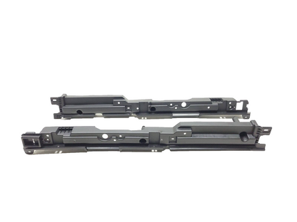 07-13 BMW X5 E70 Trunk Floor Rail Guide Panel Pair OEM