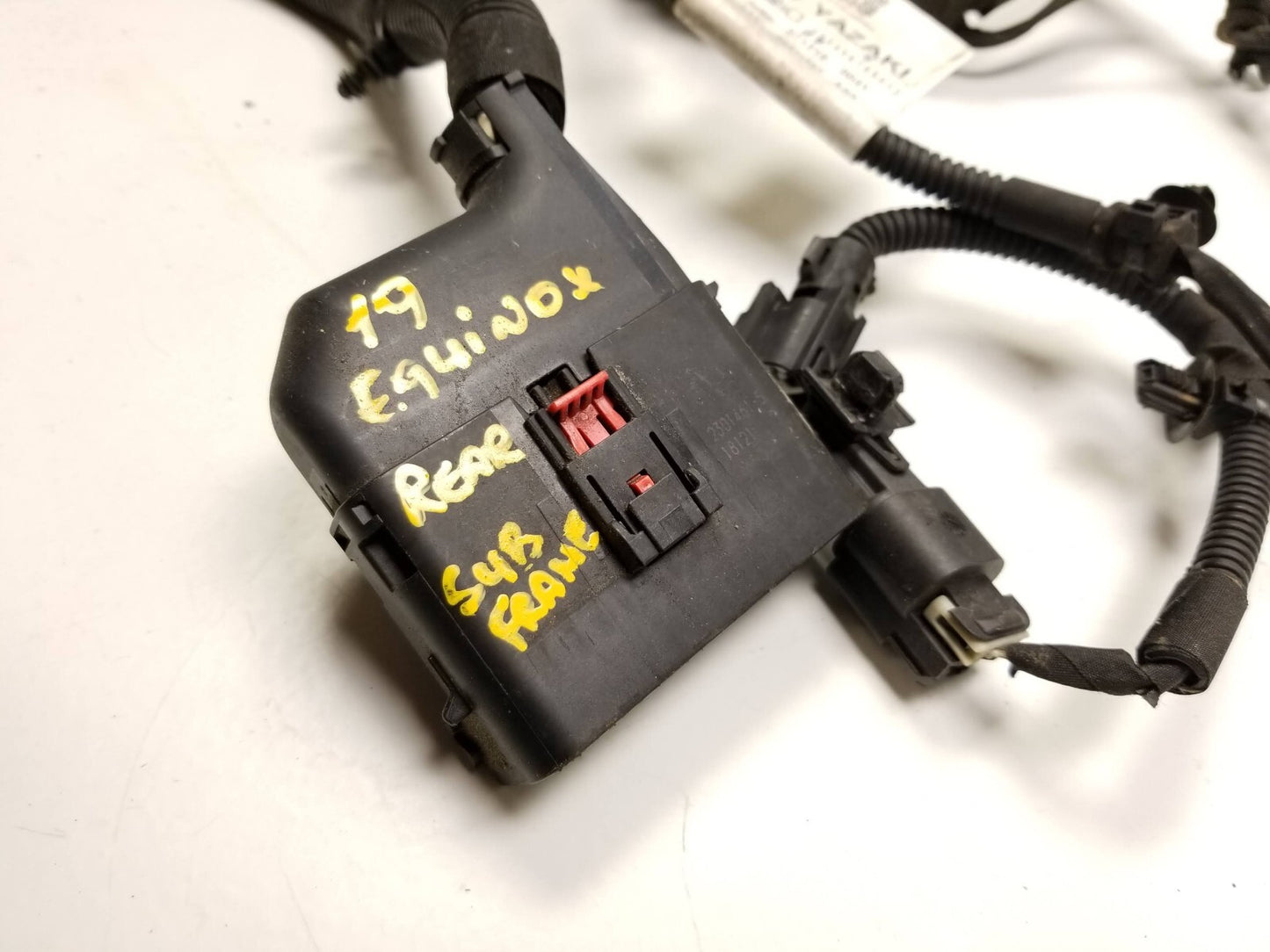 2019 Chevrolet Equinox Rear Differential Wiring Harness OEM