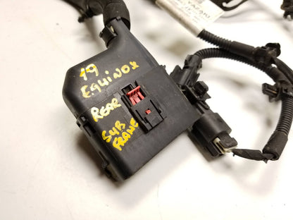 2019 Chevrolet Equinox Rear Differential Wiring Harness OEM