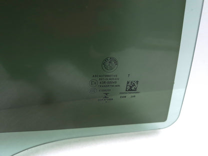 2021 Alfa Romeo Giulia Door Window Glass Rear Right Passenger Side Oem✅