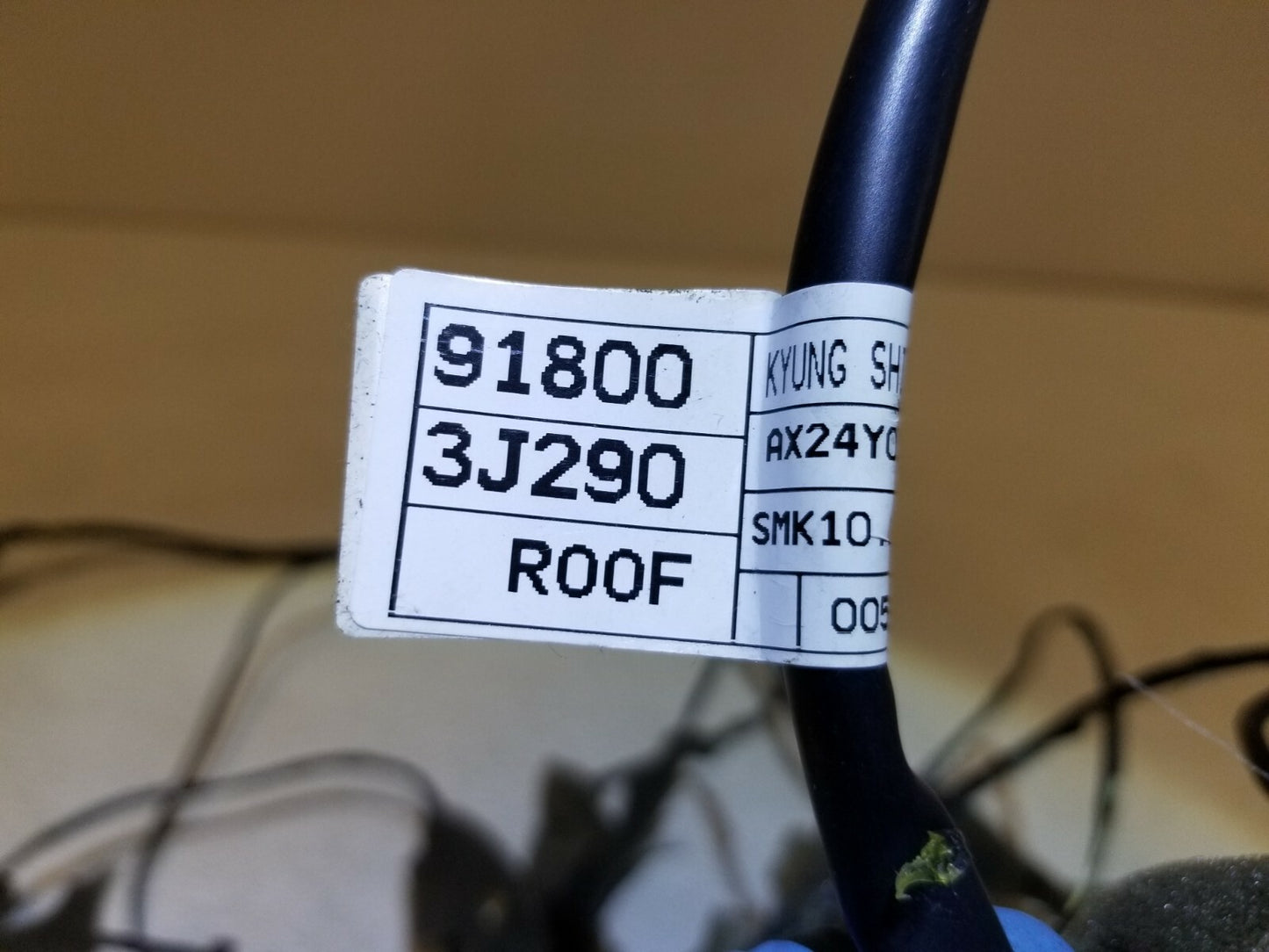 2011 Hyundai Veracruz Roof Headliner Wiring Harness OEM