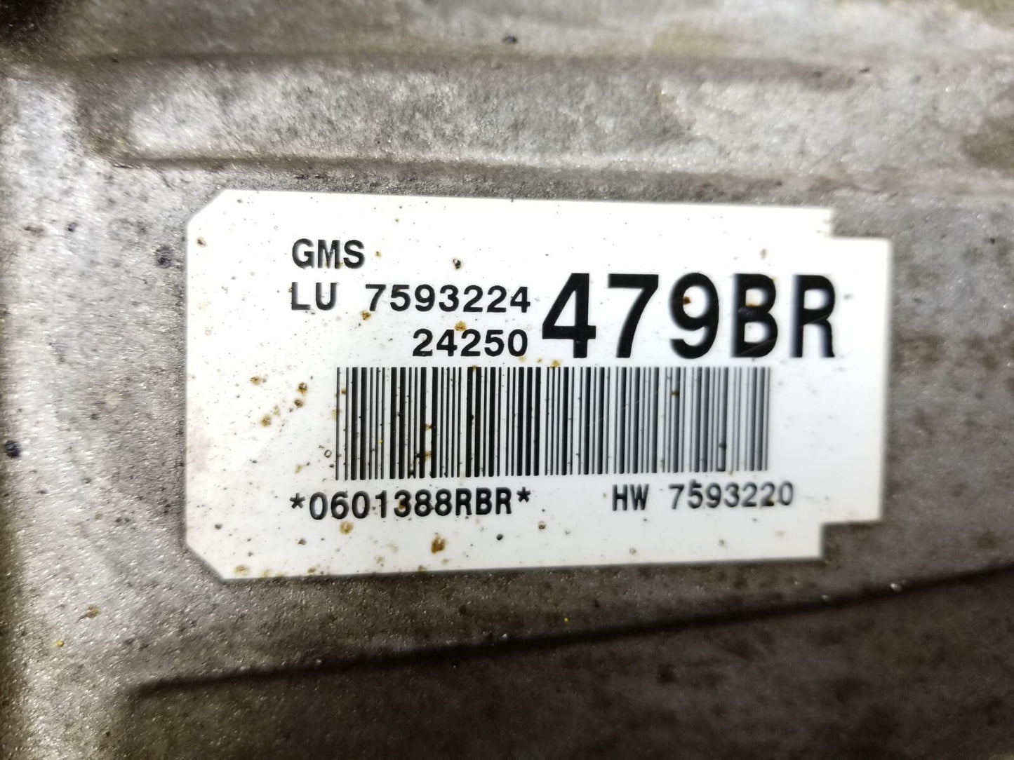 2009 BMW 328i Automatic Transmission Oil Pump Bell Housing OEM