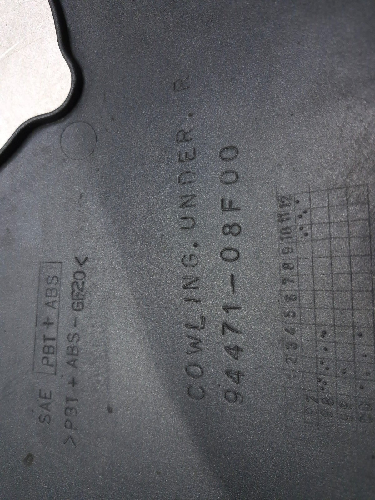 2001 Suzuki Gsx 750f Katana Right & Left Lower Belly Fairing Cover Pair OEM