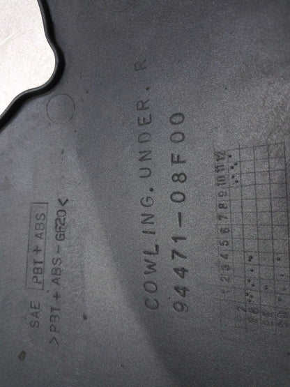 2001 Suzuki Gsx 750f Katana Right & Left Lower Belly Fairing Cover Pair OEM