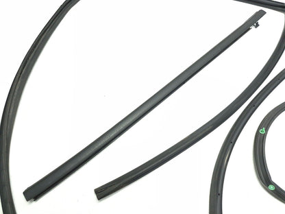 2007 Honda Fit Rear Door Weatherstrip Seal Passenger Side Right 3pcs OEM