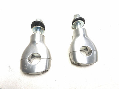 2005 Suzuki Boulevard С50 Handlebar Riser Holder Pair OEM