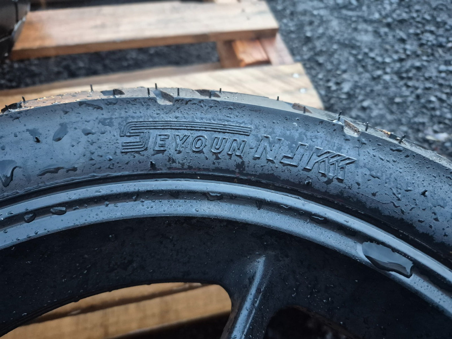 2023 Qianxin Fy200t Rear & Front Wheel W/ Tire Pair 130/70/13 OEM