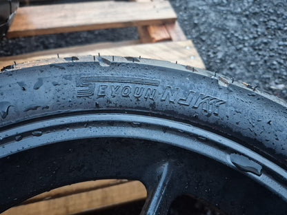 2023 Qianxin Fy200t Rear & Front Wheel W/ Tire Pair 130/70/13 OEM