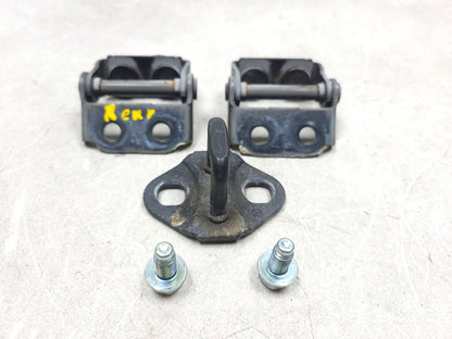 2009 Mazda Cx-7 Trunk Lid Hinge & Striker 3pcs W/ Bolt 2pcs OEM