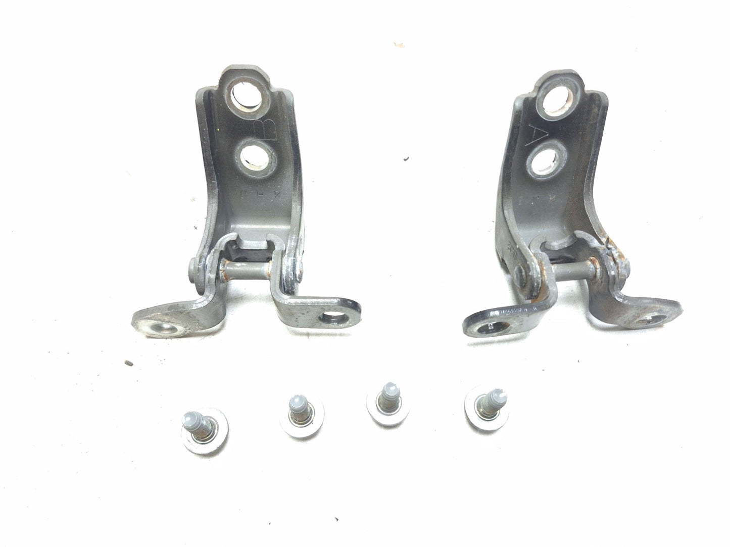 2012 Honda Cr-z Front Door Hinge Upper & Lower Right Passenger Side OEM