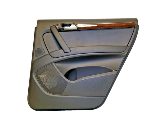 2015 Audi Q7 Rear Door Trim Panel Right Passenger Side OEM