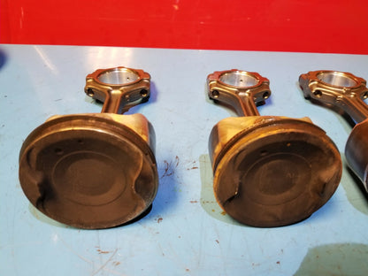 2014 Nissan Rogue 2.5l Piston W/ Connecting Rod 4pcs OEM