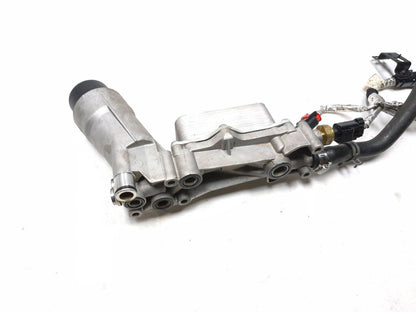 2012 Jeep Grand Cherokee Engine Oil Cooler W/ Oil Filter Housing 3.6l OEM
