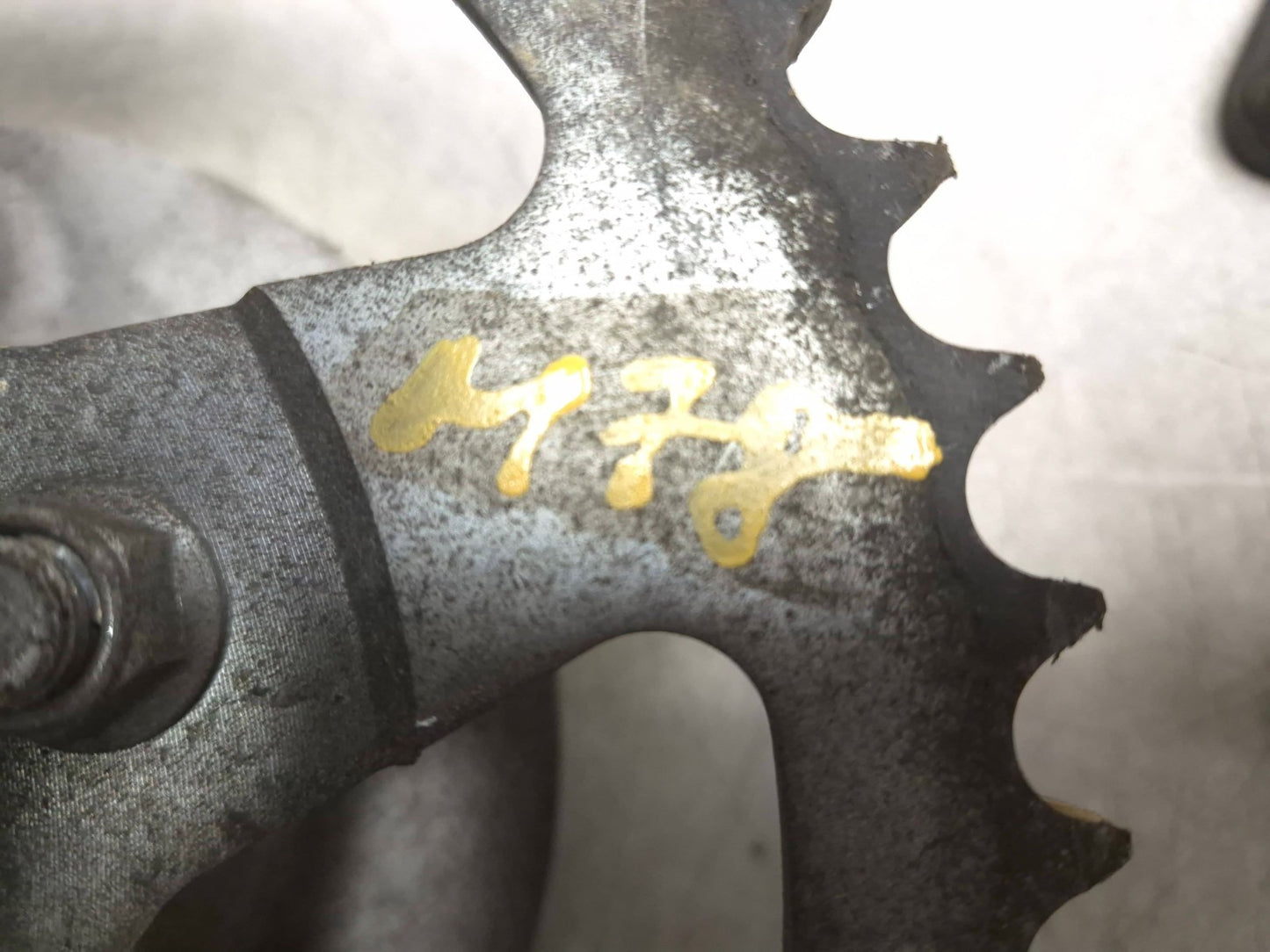 2006 Suzuki Katana Gsx600f Rear Sprocket Assy & Drive Chain OEM