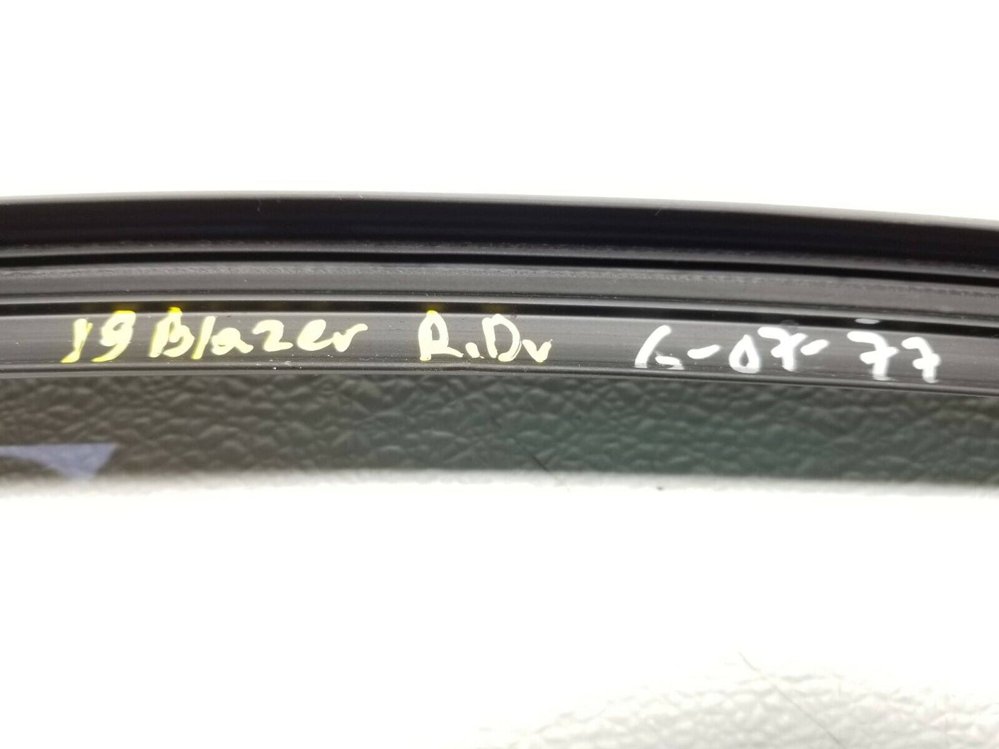 19-22 Chevrolet Blazer Rear Left Driver Window Weatherstrip Seal OEM 11k Miles