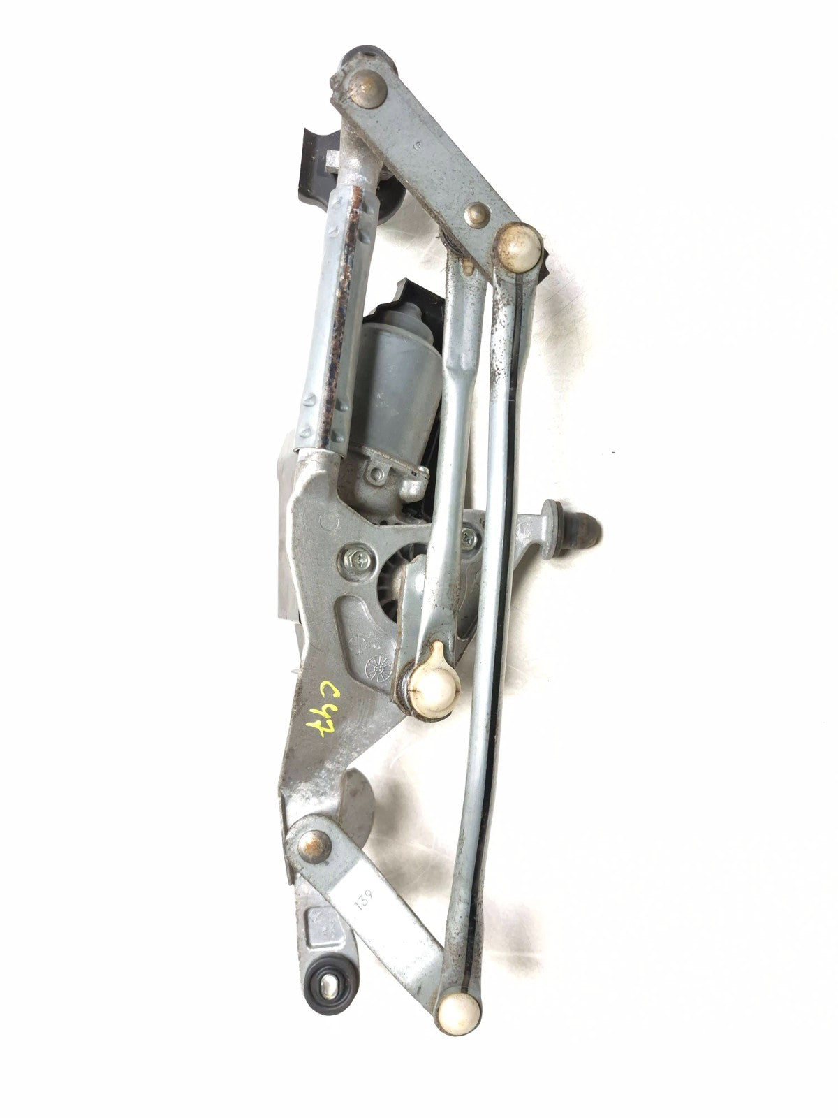 2013 Fiat 500 Turbo Windshield Wiper Motor W/ Linkage OEM