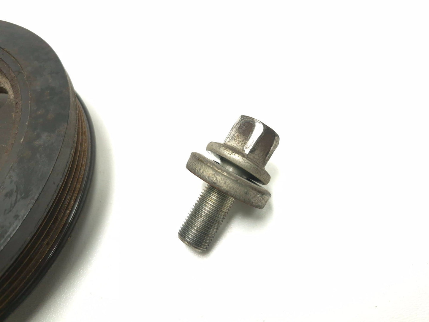 2007 Honda Fit Crankshaft Pulley Harmonic Balancer OEM