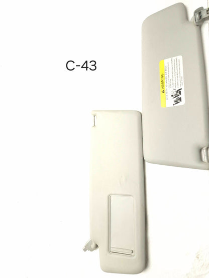 2011 Volkswagen Tiguan Sun Visor Pair OEM