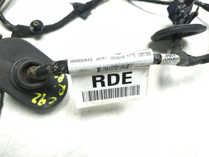 2013 Ford Focus Hatchback Rear Door Wire Harness Passenger Side Right OEM