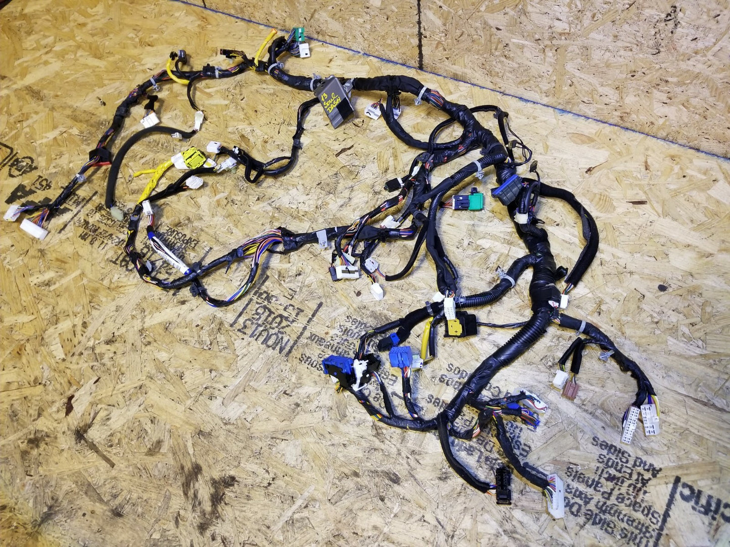 12 13 Kia Soul Dash Dashboard Wire Wiring Harness OEM