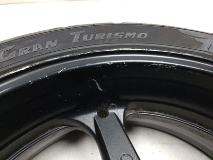 2004 - 2007 Honda Cbr1000rr Wheel Rim W/ Tire Front & Rear *straight* OEM