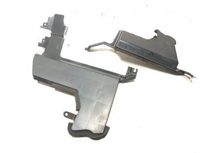 2012 Nissan Leaf Radiator Air Guide Cooling Duct Left & Right Pair OEM