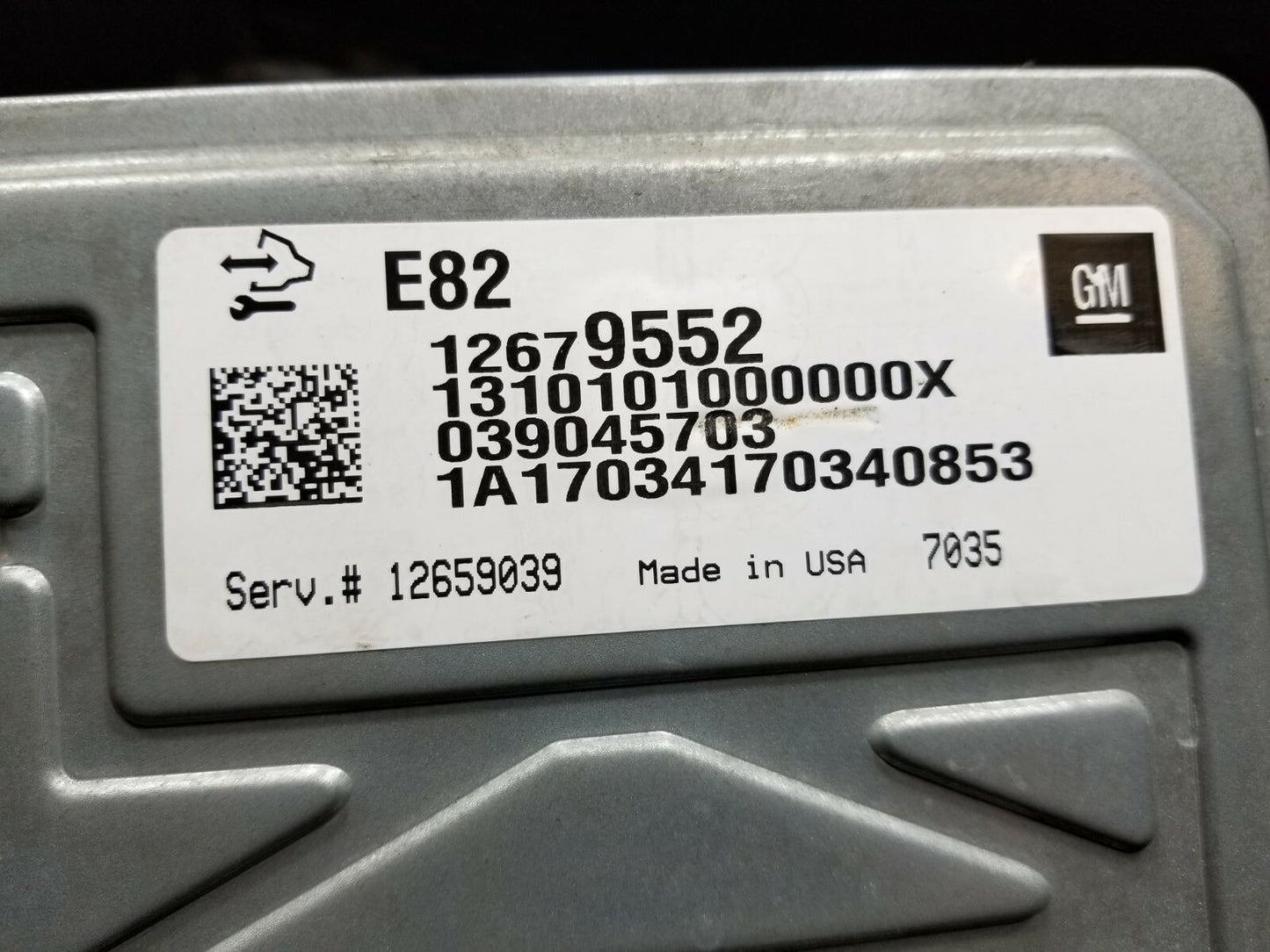 2017 Cadillac Xt5 Engine Control Module OEM