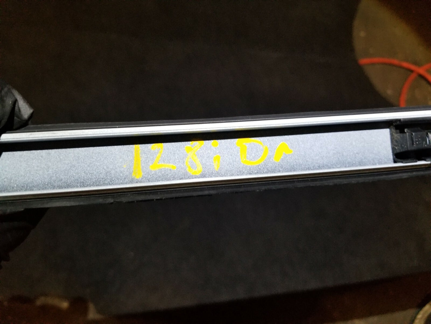 2011 BMW 128i E82 Coupe Roof Rail Drip Molding Strip Driver Side Left OEM