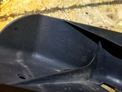 06 07 08 09 10 BMW 650i E63 Rear Bumper Center Mount Bracket Cover Panel OEM