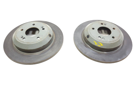 2009-2013 Hyundai Genesis Coupe Rear Brake Disc Rotors Pair