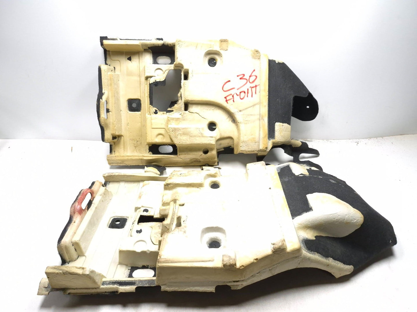 2014 Fiat 500l Trekking Interior Floor Carpet Rear & Front Side Pair OEM