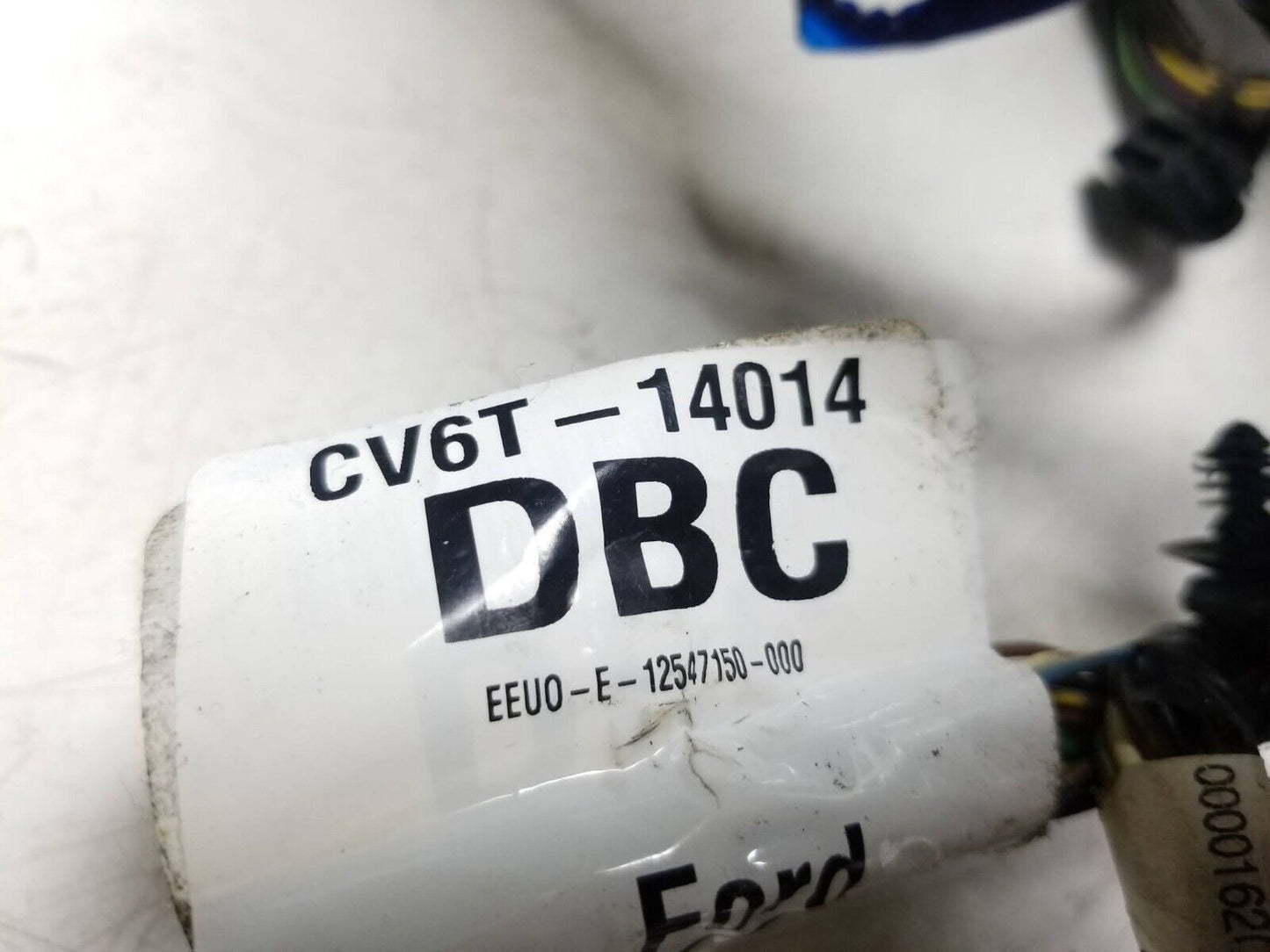 12 - 18 Ford Focus Interior Wire Harness Cv6t-14014-dbc OEM