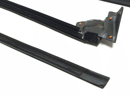 2020 Tesla Model 3 Front Door Seal & Belt Molding Passenger Side 3 Pcs OEM