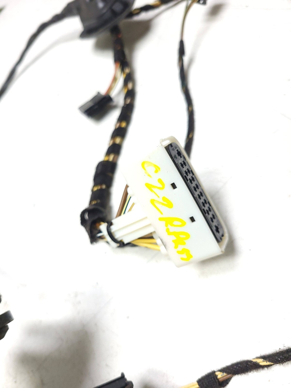 2013 VW Golf GTI Door Wire Wiring Harness Rear Passenger Side Right OEM