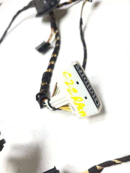 2013 VW Golf GTI Door Wire Wiring Harness Rear Passenger Side Right OEM