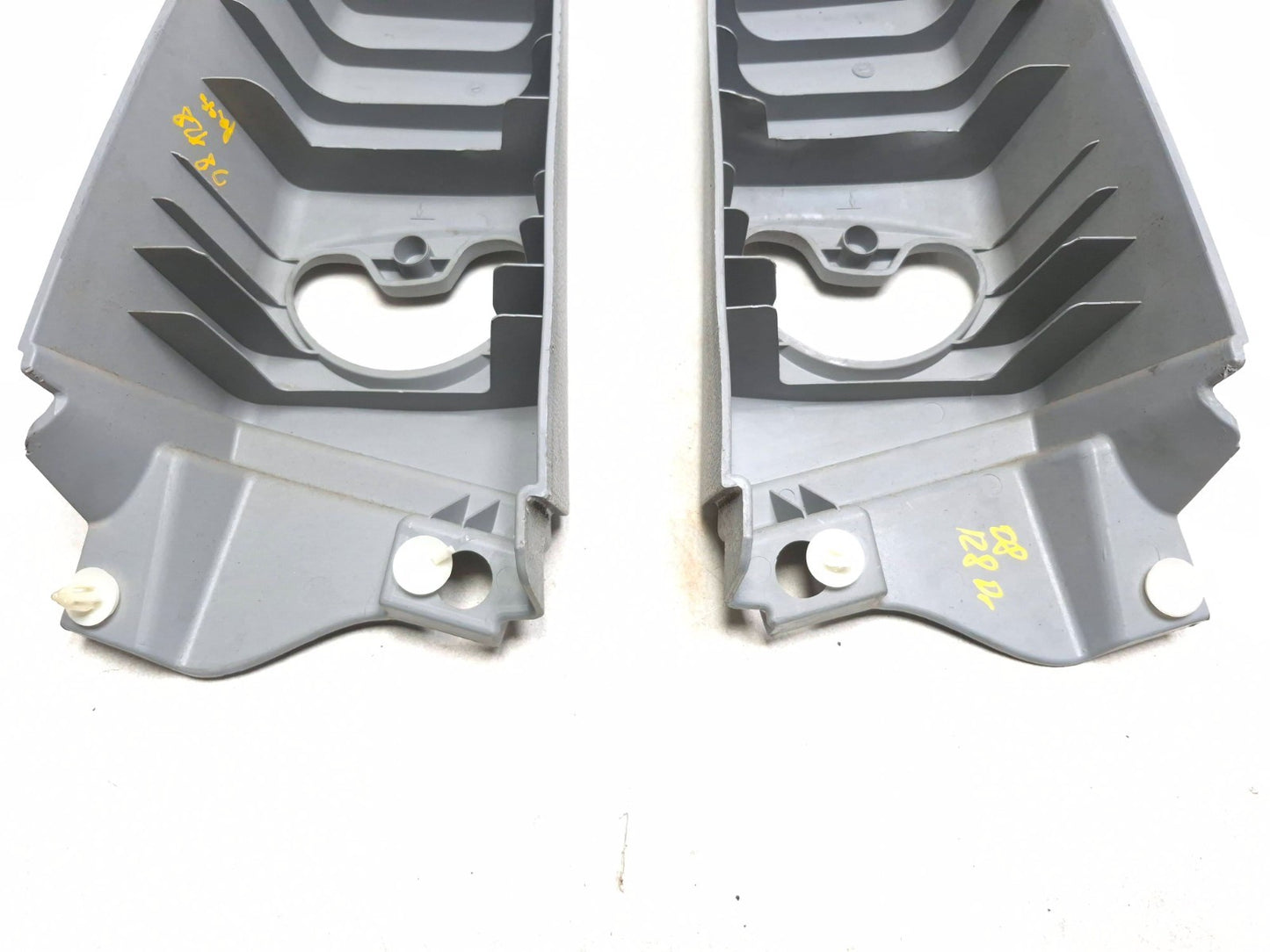 2008 BMW 128i B Pillar Upper Trim Cover Left & Right Pair OEM