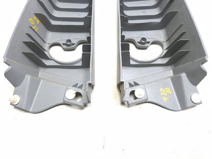 2008 BMW 128i B Pillar Upper Trim Cover Left & Right Pair OEM