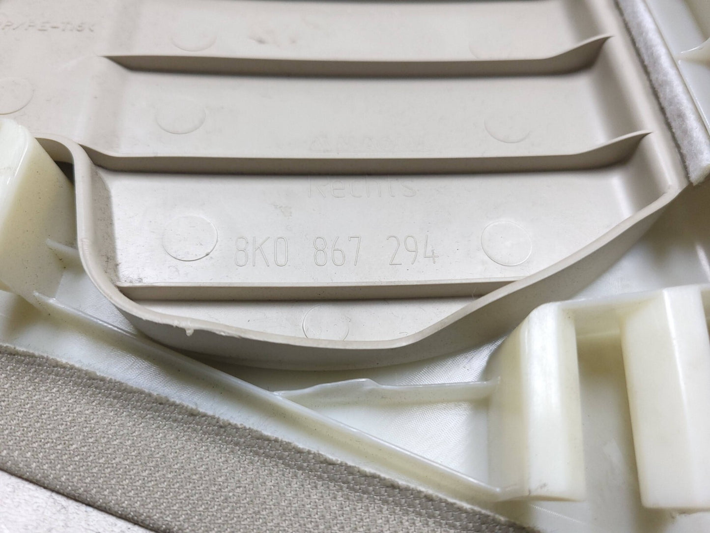 2009 - 2016 Audi A4 S4 Upper & Lower B Pillar Panel Cover Trim Left & Right OEM