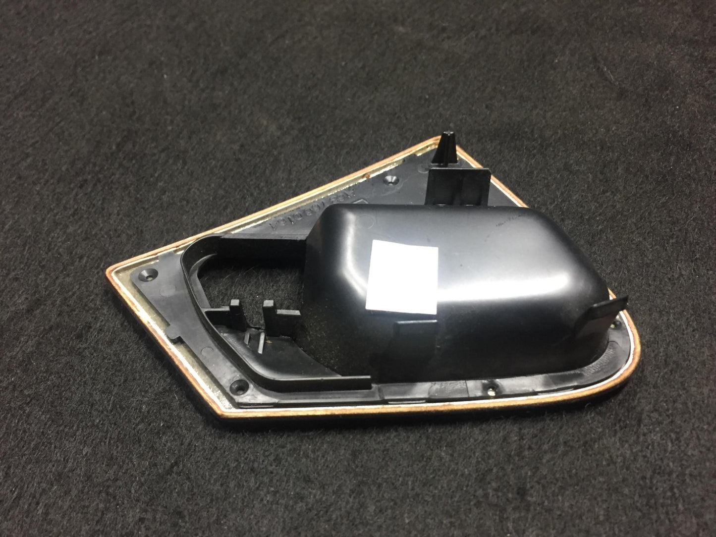 00 01 02 03 Mercedes W163 Driver Side Rear Inner Door Handle Wood Trim OEM D34