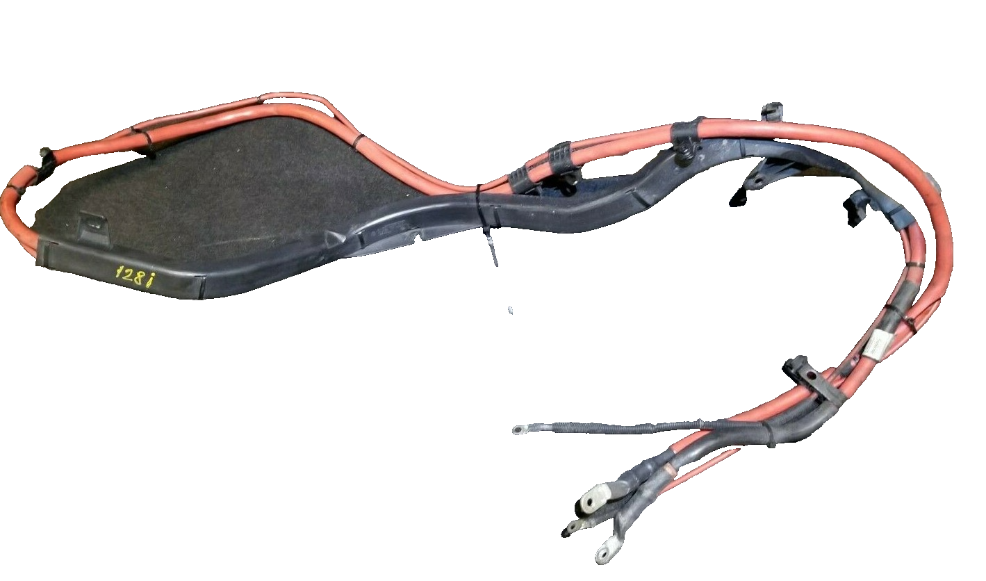 2011 BMW 128i Battery Terminal Main Positive Cable Plug Wire Harness OEM