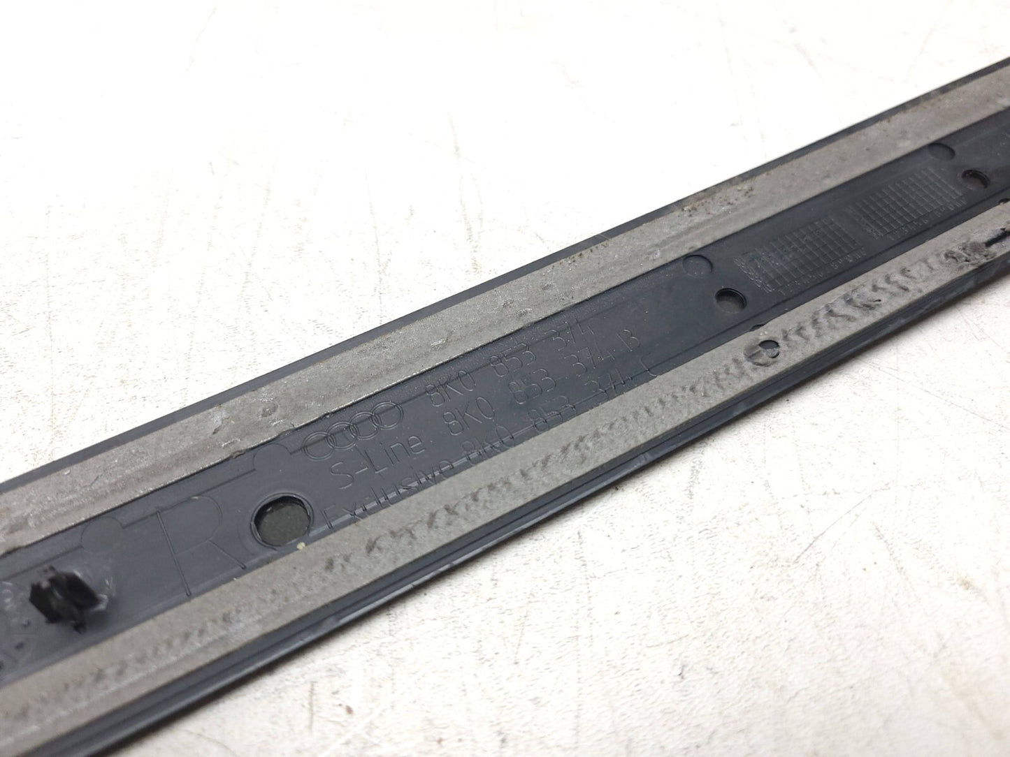 2009 - 2016 Audi A4 S4 Sedan Door Sill Scuff Plate Trim 4 Pcs OEM