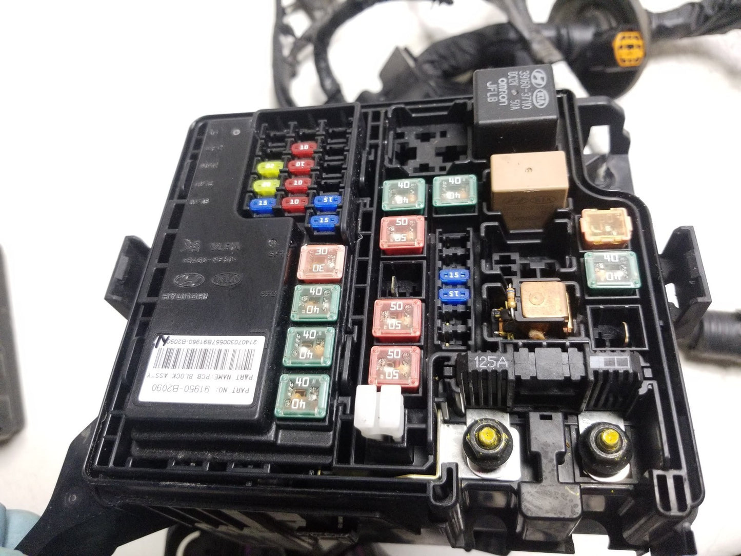 2014 - 2016 Kia Soul 1,6 L Main Wire Harness With Fuse Box OEM