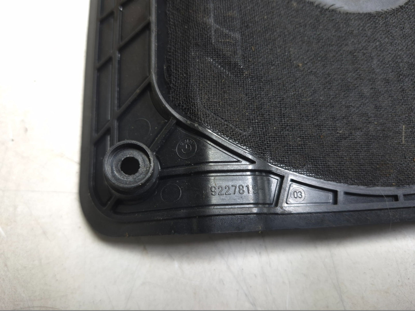 2013 BMW 328i F30 Subwoofer Cover & Left Trunk Storage Tray 3 Pcs OEM