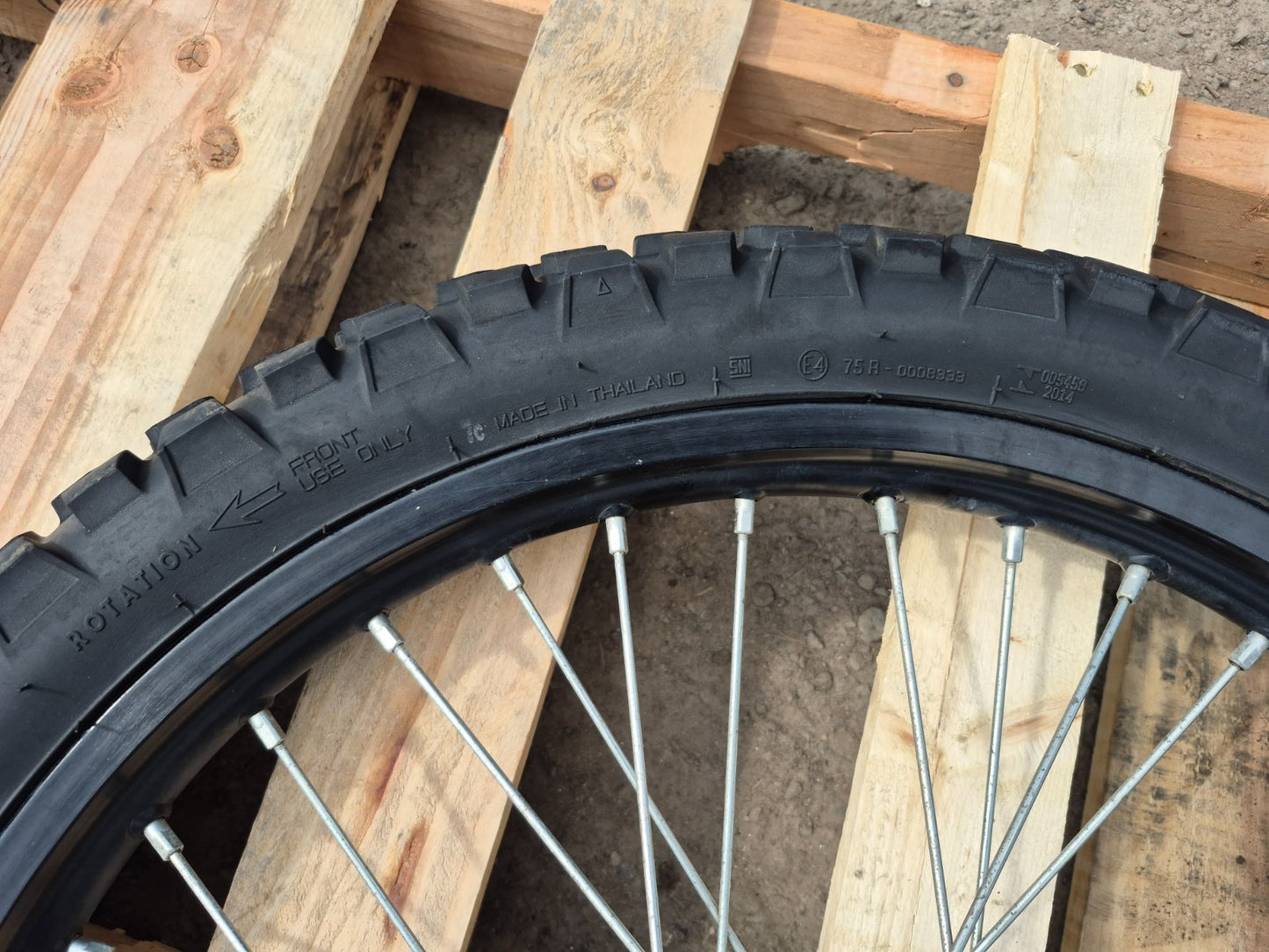 2017 Honda Crf250l Wheel Rim W/ Tire Rear & Front Pair R 18 R 21 OEM