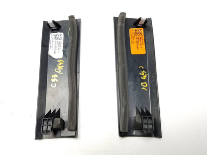 2021 Tesla Model 3 Front Middle A Pillar Trim Cover Left & Right Pair OEM