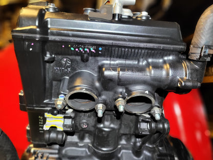 2023 Kawasaki Ex650 Engine Motor 2247 Miles * Has Some Damage* ✅