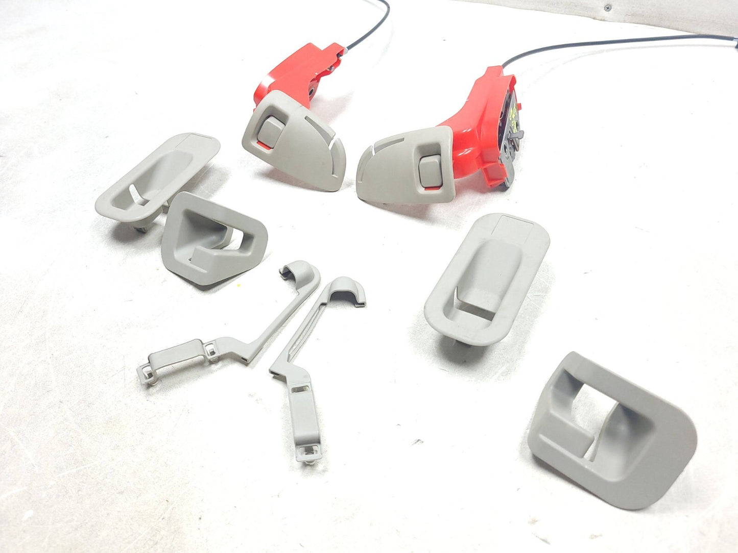 2009 Mazda Cx-7 2nd Row Seat Fold Lock Latch & Trim 8pcs OEM