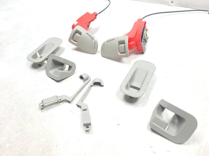 2009 Mazda Cx-7 2nd Row Seat Fold Lock Latch & Trim 8pcs OEM