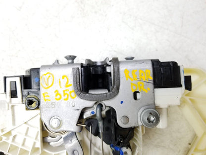 10-16 Mercedes W212 E350 E500 Door Lock Actuator Rear Driver Side Left OEM