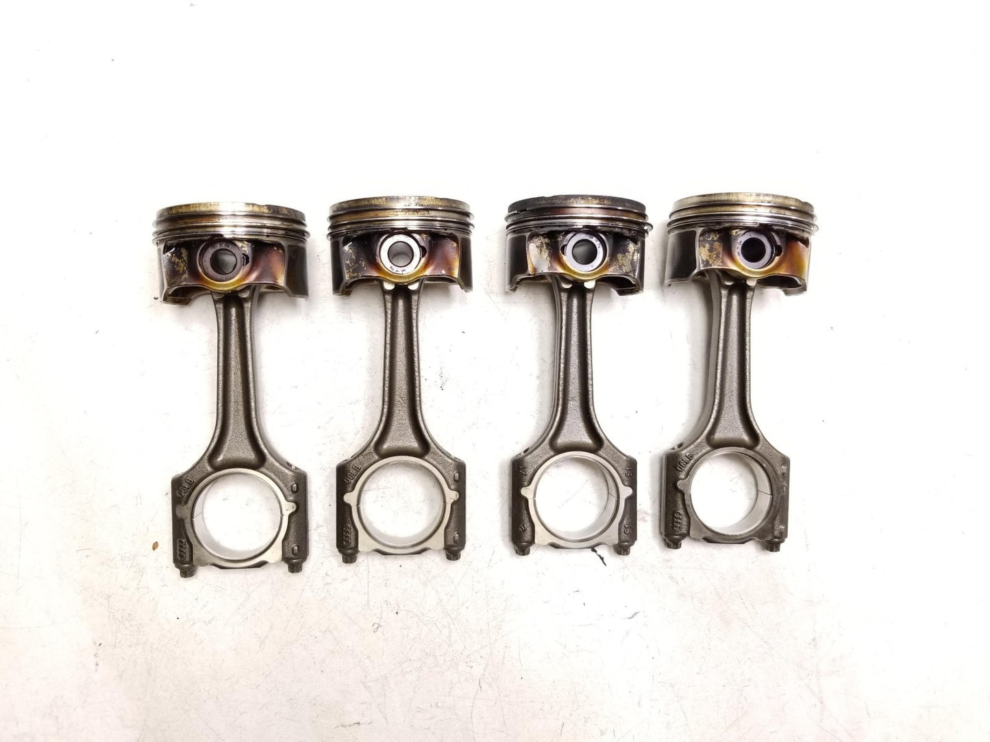 2013 VW Golf GTI Connecting Rod W/ Piston 4pcs OEM